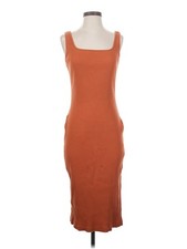 Uniqlo Women Brown Casual Dress S