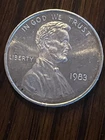 1983 Lincoln Wheat Cent Style by Virg Marshall III 1 oz .999 Fine Silver