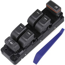 2008-2012 Chevy Front Left Driver Side Master Power Window Switch Compatible