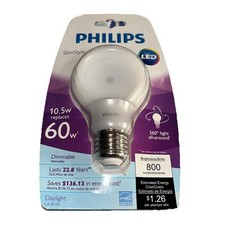 Philips Slimstyle Led E26 Base 800 Lumens Bulb - New