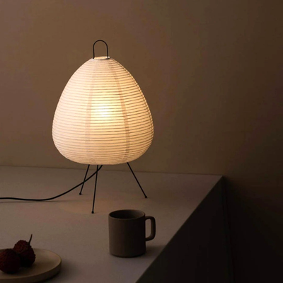 Isamu Noguchi AKARI 1A Table Lamp Authentic Japanese Washi Paper