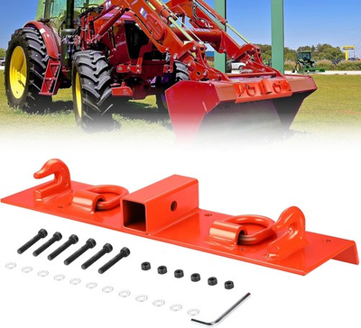 #ad #ad GARVEE Tractor Bucket Grab Hooks Heavy Duty Bolt On Compact Tractor 2quot; Receiver $46.04
