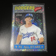 2026 Topps Heritage - Will Smith #282 Chrome Silver Sparkle Refractor - DODGERS