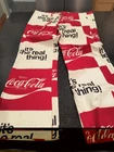 Vintage Coca Cola Bell Bottom Drawstring Beach Pants Great Color