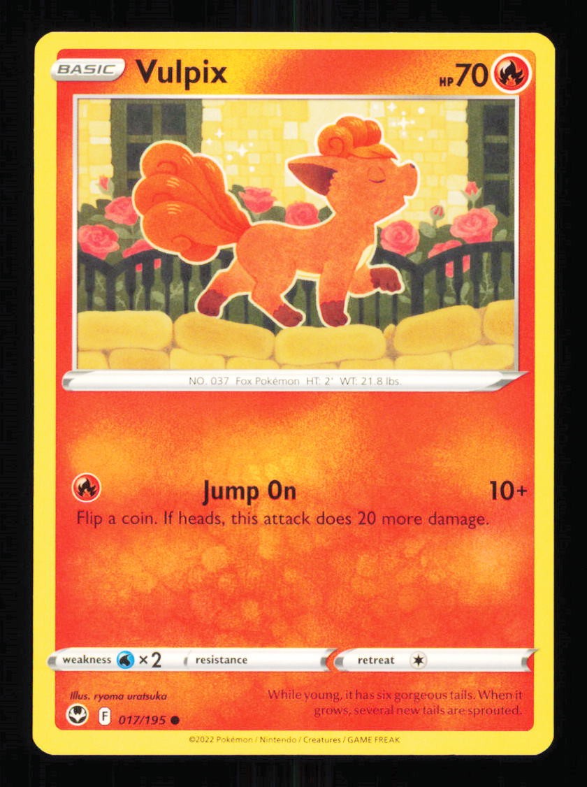 VULPIX 017/195 - C - SILVER TEMPEST