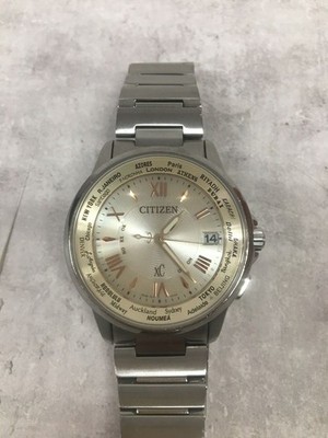CITIZEN XC H149-T018335 Radio-Controlled Solar Beige Watch From Japan