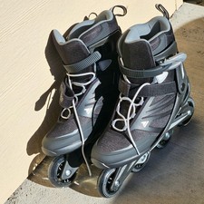 Rollerblade 07958600816 Zetrablade Inline Skates - Black