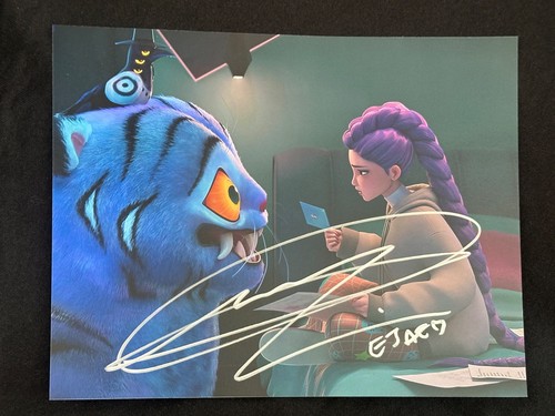 Ejae K-pop Demon Hunters Rumi Signed Autograph Photo Exact Photo Proof ...