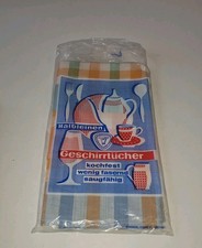 DDR 3 Geschirrhandt&uuml;cher 55 x 55 cm Neu unbenutzt OVP