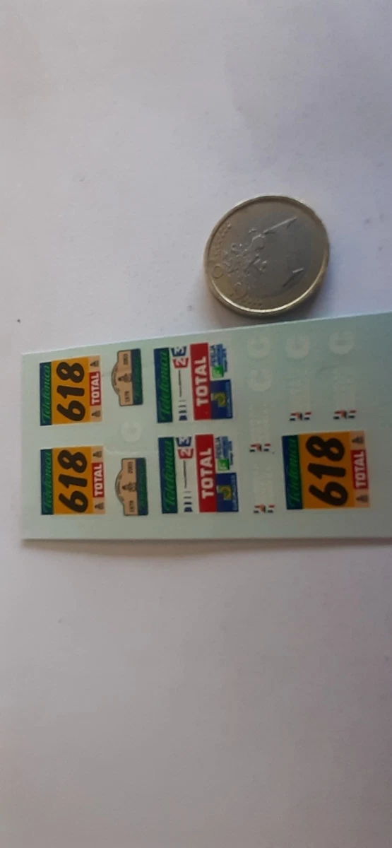 Autocollants / Décalcomanies BX Proto Pour Dakar 1984 - Occasion - Pièce Collector