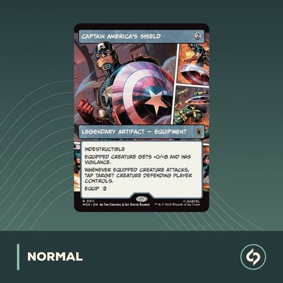 MTG | Captain America's Shield V.1 | SUPER HEROES | SHOWCASE | NM | EN