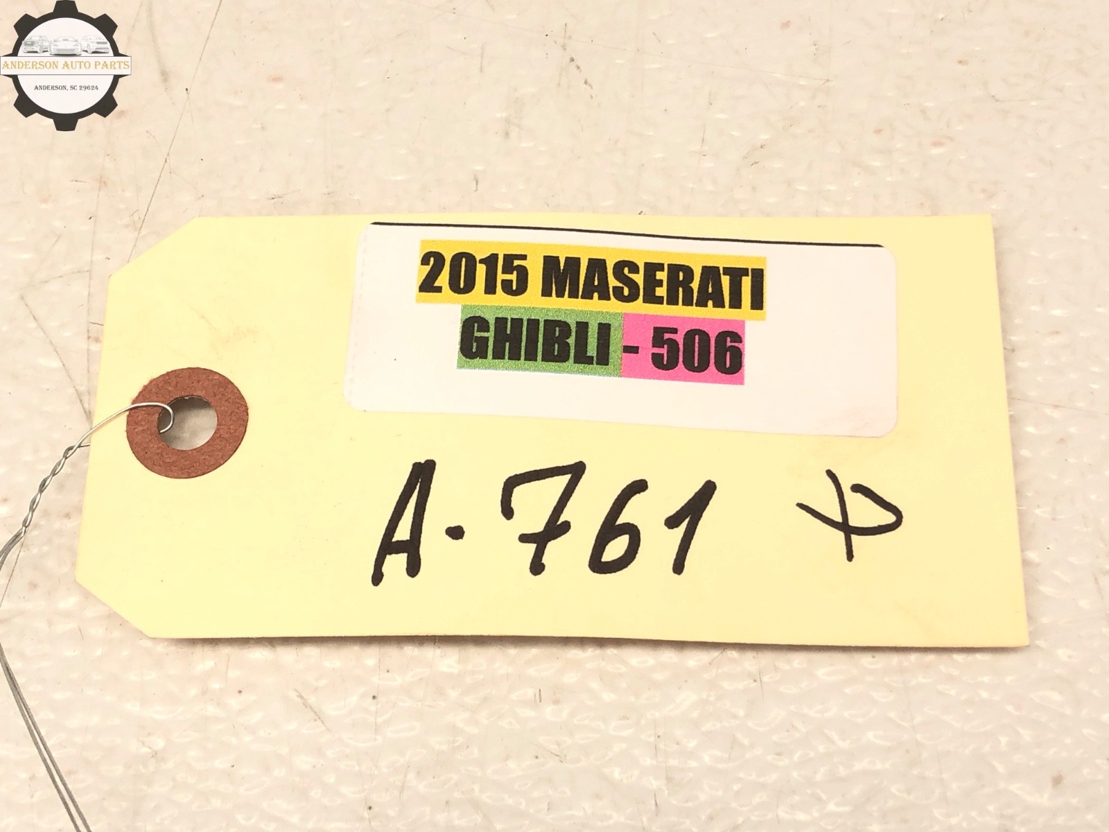 2014-2019 MASERATI GHIBLI BODY CONTROL MODULE OEM