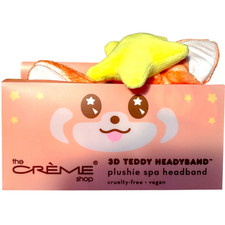 The Creme Shop plushie spa headband 3D teddy headband NEW