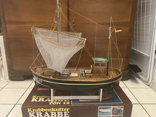 Graupner Fishing Boat Ton 12 RC Ship Boat in Original Box