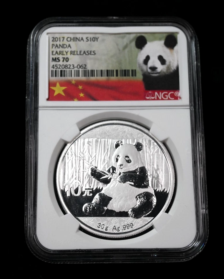 Chinese Panda MS 70 NGC Certified Silver Bullion Coins for sale | eBay