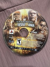 WWE Legends Of WrestleMania (Sony Playstation 3/PS3) - DISC ONLY Tested Works