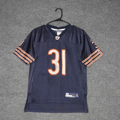Chicago Bears Reebok Nathan Vasher Jersey Youth L Navy Blue 31 Football