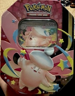 Pokemon TCG Mega Moonlit Tin- Mega Clefable (Mega Evolution) [Brand New]