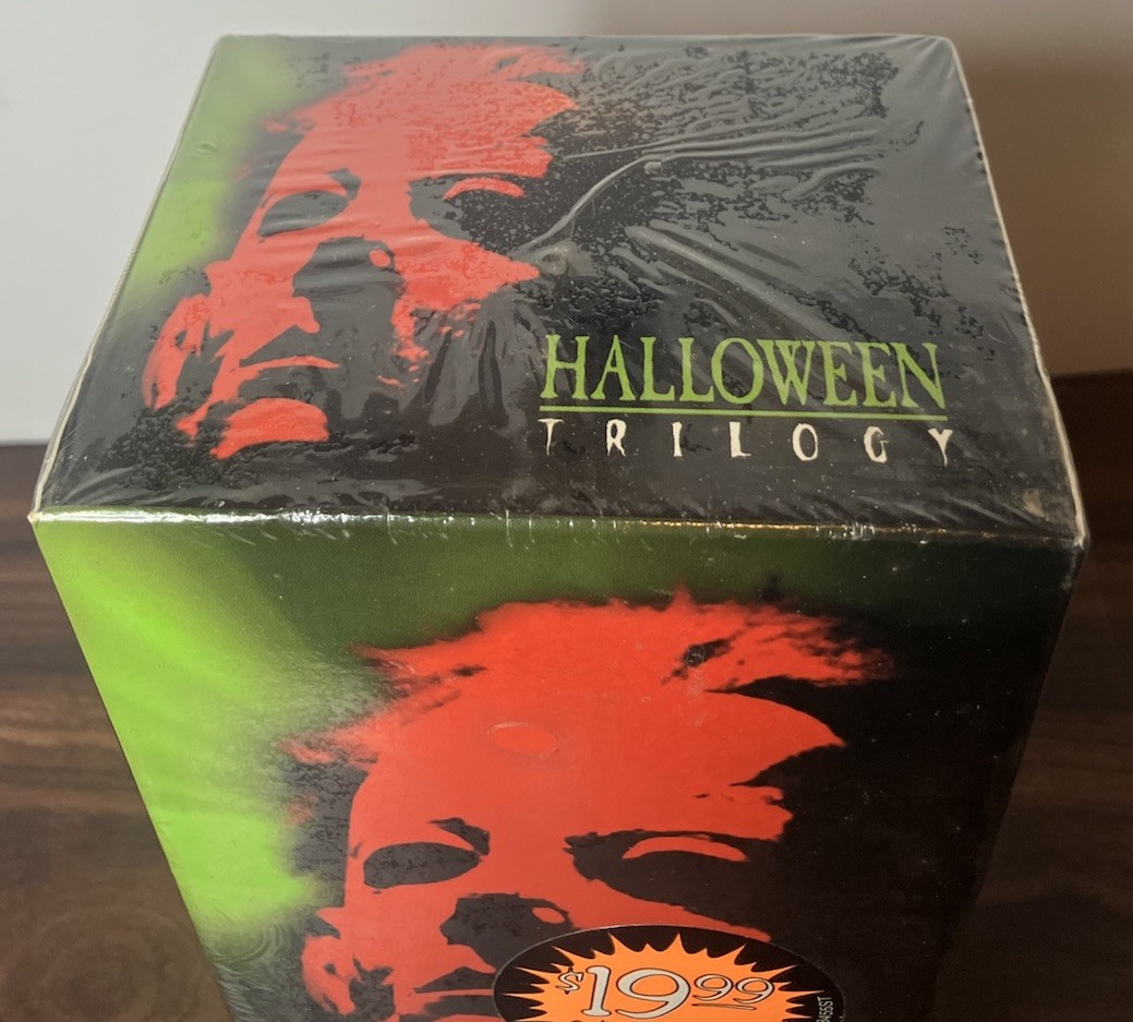 Halloween Trilogy Blockbuster Exclusive VHS Box Set - SEALED