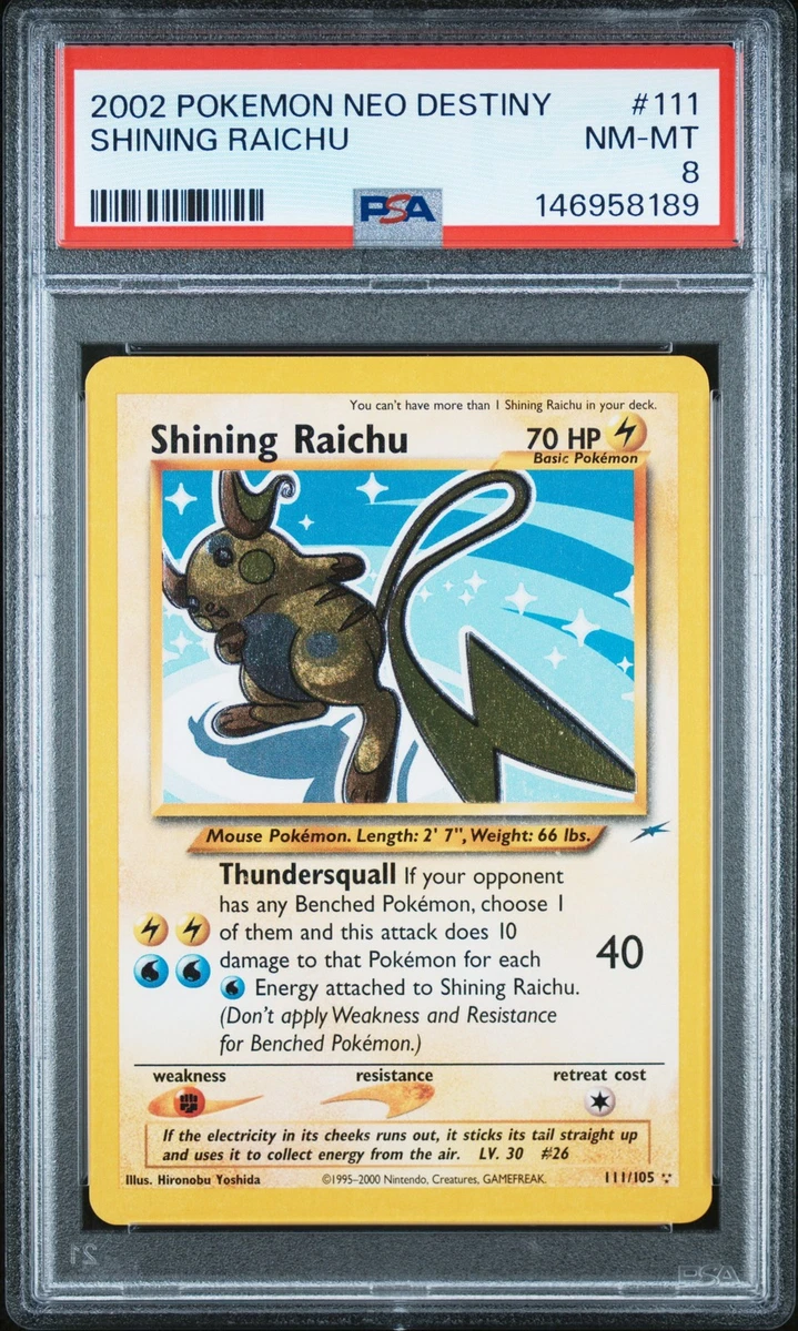 Shining Raichu for sale | eBay