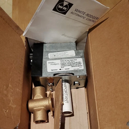 White Rodgers  1311-102  Zone-A-Flow Valve  3-Wire