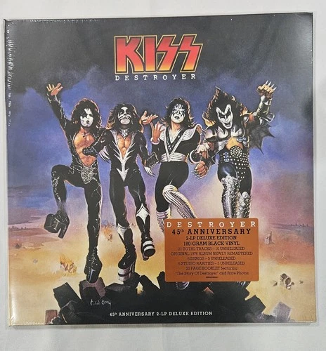 Kiss "Destroyer" 2021 45th Ann. 180 gram 2x LP Deluxe Edition Album- New/Sealed