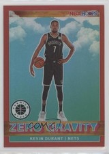 2019 Panini NBA Hoops Premium Stock Zero Gravity Red Prizm Kevin Durant #9 0z9e