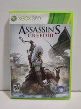 Assassin's Creed III (Microsoft Xbox 360, 2012), CIB, Tested and Working