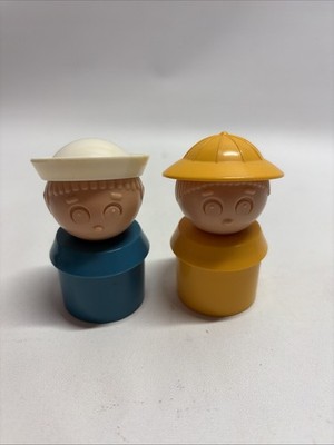 Tupperware-Tupper Toys-Canoe Toy-Replacement Sailor & Fisherman 1985