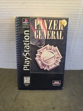 Panzer General Long Box Sony PlayStation 1 PS1 NO MANUAL 