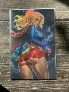 Supergirl Super Cake Diva Art Vu Foil Variant - Nice - Soto Studios