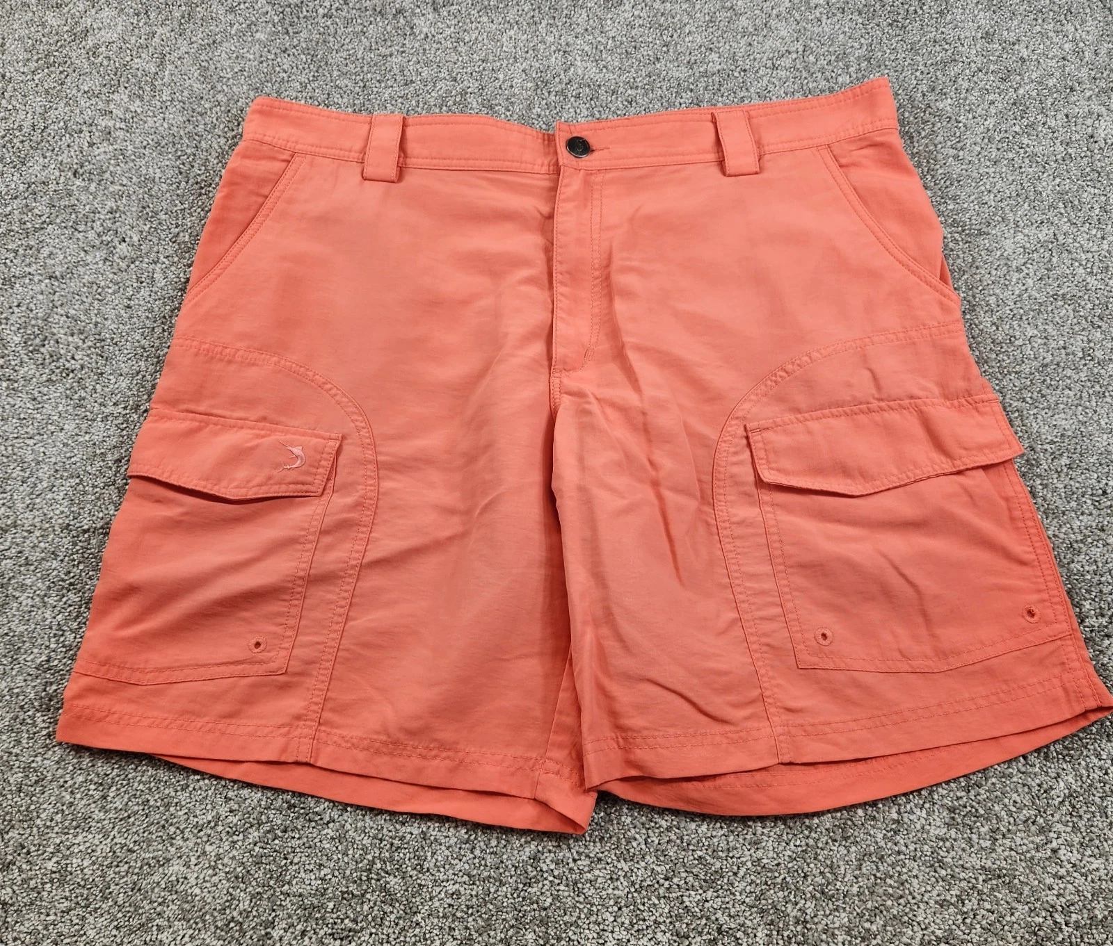 Reel Legends Performance Fishing Boat Cargo Pink Shorts Men's Size 40