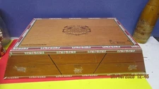 Rare Camacho Wooden Collectible Cigar Box w/clasp by Eiroa Handmade in Honduras