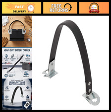 Heavy-Duty Car Battery Carrier with Side Lift Strap - Automotive Lifting Tool