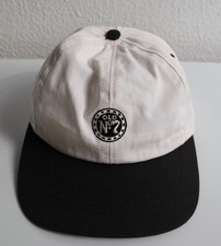 Vtg Jack Daniels Old No.7 Whiskey Hat Cap Adjustable Leather Strap Made In USA