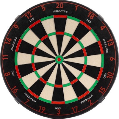 Precise180 - Endorphine Dartboard mit Lasercut Zahlenring