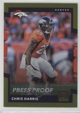 2017 Panini Donruss Press Proof Gold /50 Chris Harris Jr Chris Harris #66 r0m