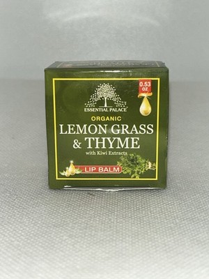 1 Pack Essential Palace Lip balm Lemon Grass & Thyme 0.53oz