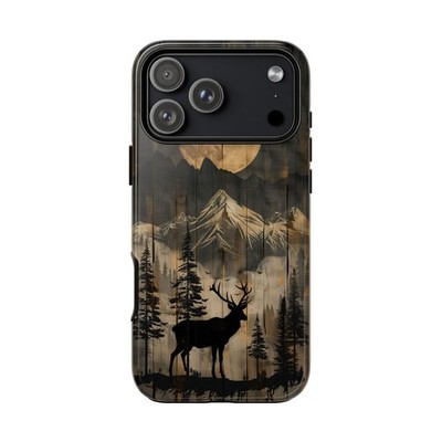 Phone Ink - Case for iPhone / Galaxy / Pixel - Deer Stag Buck Wilderness