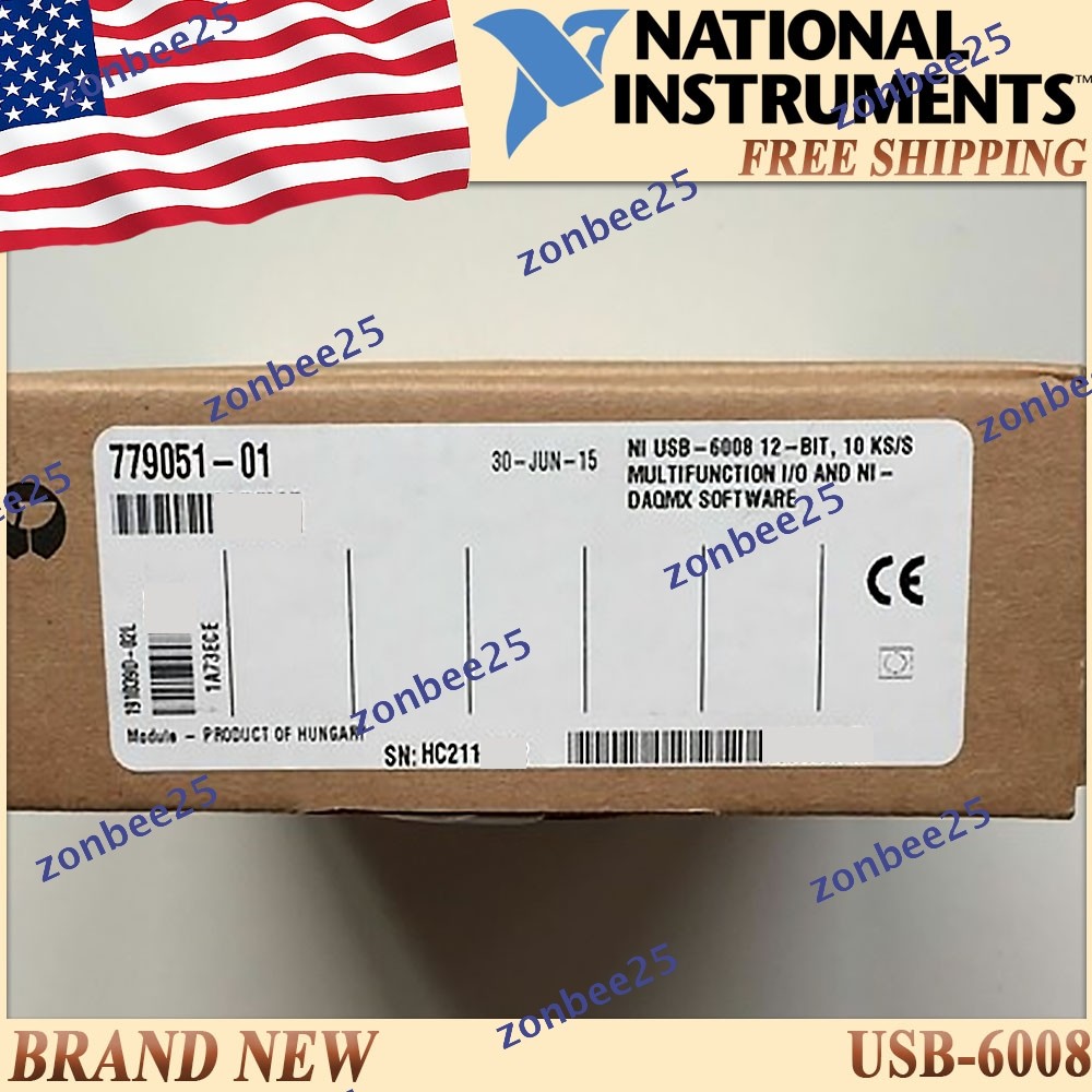 Brand New USB-6008 National Instruments USB 6008 NI US Stock Same Day Free Ship