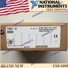 Brand New USB-6008 National Instruments USB 6008 NI US Stock Same Day Free Ship
