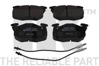 NK Bremsbelagsatz, Scheibenbremse 229953 FüR CitroËN Peugeot Renault