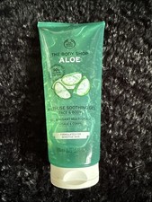 Image of Body Shop Aloe Multi Use Soothing Gel 200ml Sensitive Skin After Sun Rescue Gel