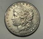 1890 CC MORGAN DOLLAR XF