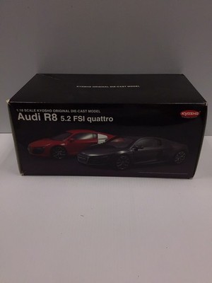 1 18 Kyosho Audi R8 5.2 FSI Quattro Car Broken Side Mirrors & Ones Missing