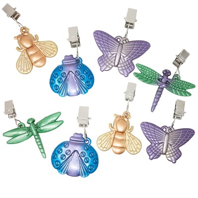 8 Pesi In Ferro Per Bandiere - Impermeabili, Antivento, Fissaggio Sicuro Per Giardino E Casa (4.3x2.1cm, 37g Cad.)