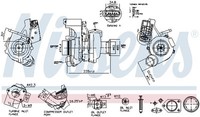 Nissens 93564 Lader, Aufladung FüR BMW