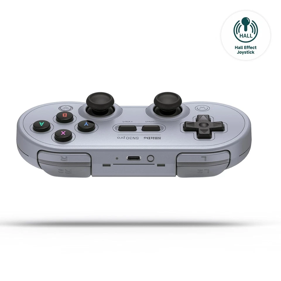 8BitDo SN30 Pro Bluetooth GamePad - Hall edition/ Gray, Apple - Image 2 of 4
