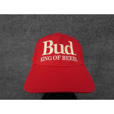 Budweiser PacSun King of Beers Red Snapback Baseball Cap 2024 OSFM Mens Womens