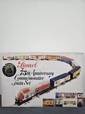 Vintage Lionel 75 th Anniversary train set 9 cars , sealed , NIB